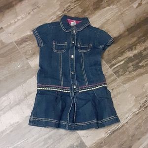 Gymboree Girls Size 4 Denim Dress – Great Condition